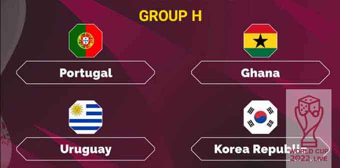 world cup group H